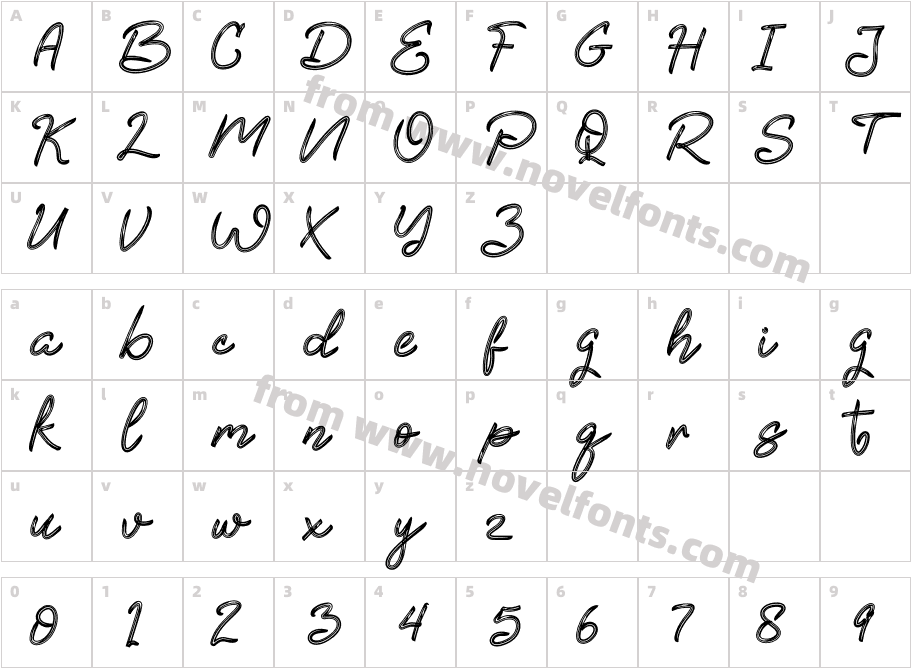 BabyAliyaRegularCharacter Map