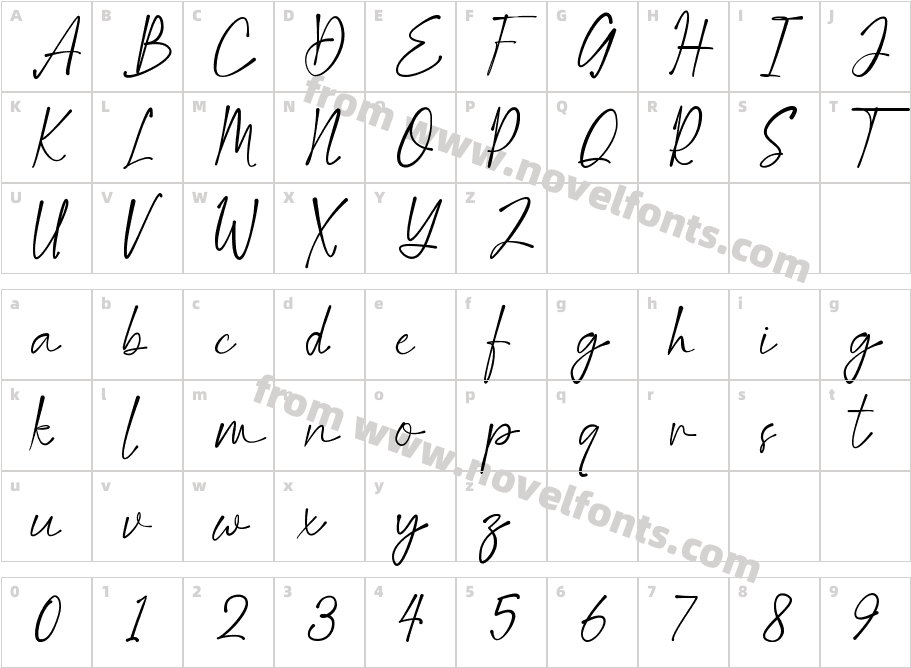 BabylonRegularCharacter Map