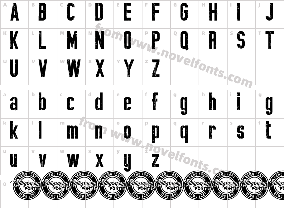 Bad Hawk Demo GrungeCharacter Map