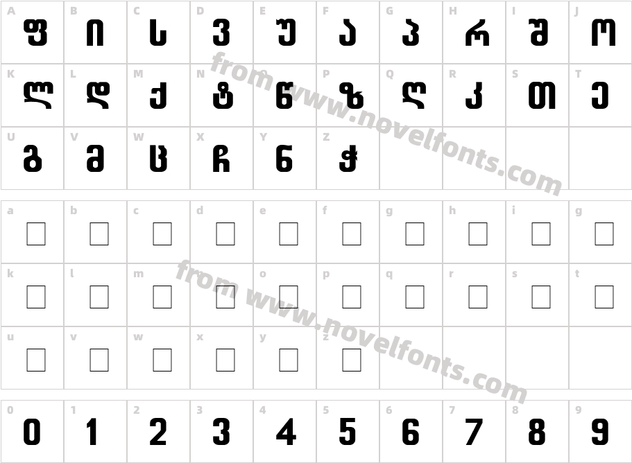 Balavery-ITVCharacter Map