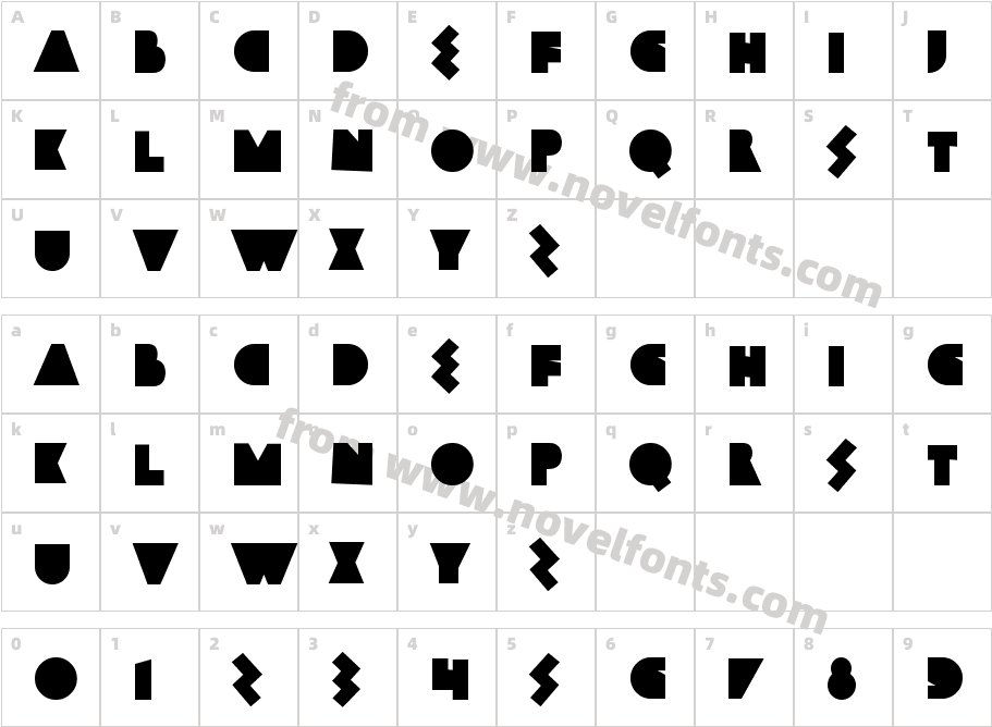 BamboozlerCharacter Map