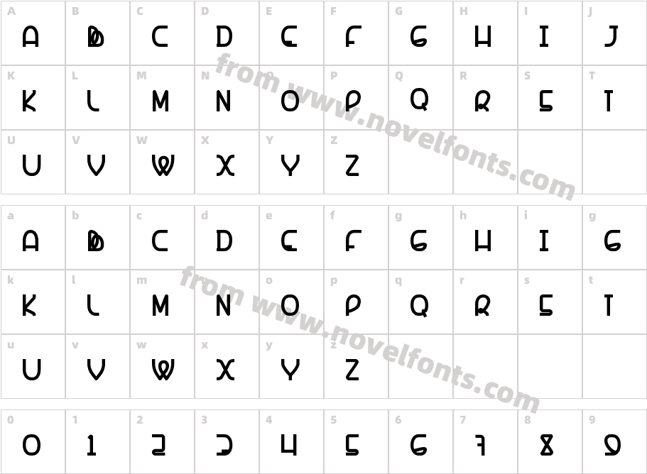 Banquetier-BlackCharacter Map