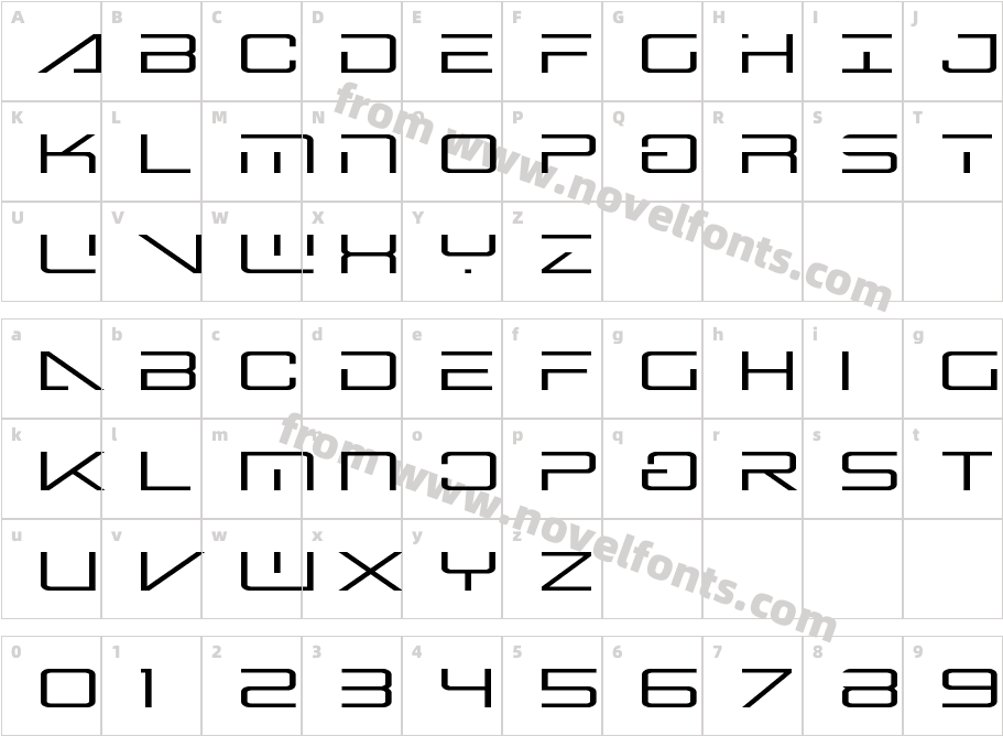 Banshee Pilot ExpandedCharacter Map