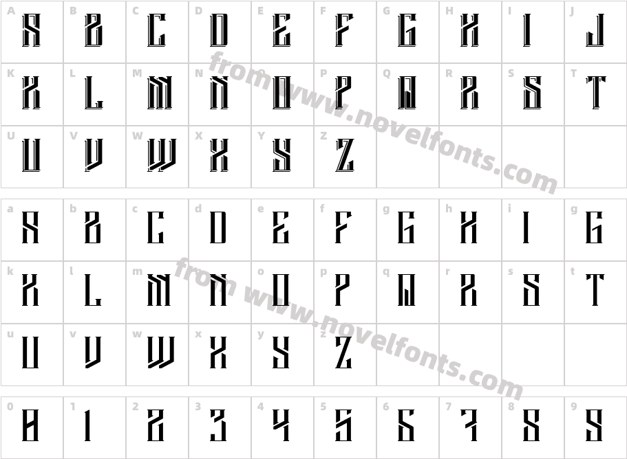 BarbarossaCharacter Map