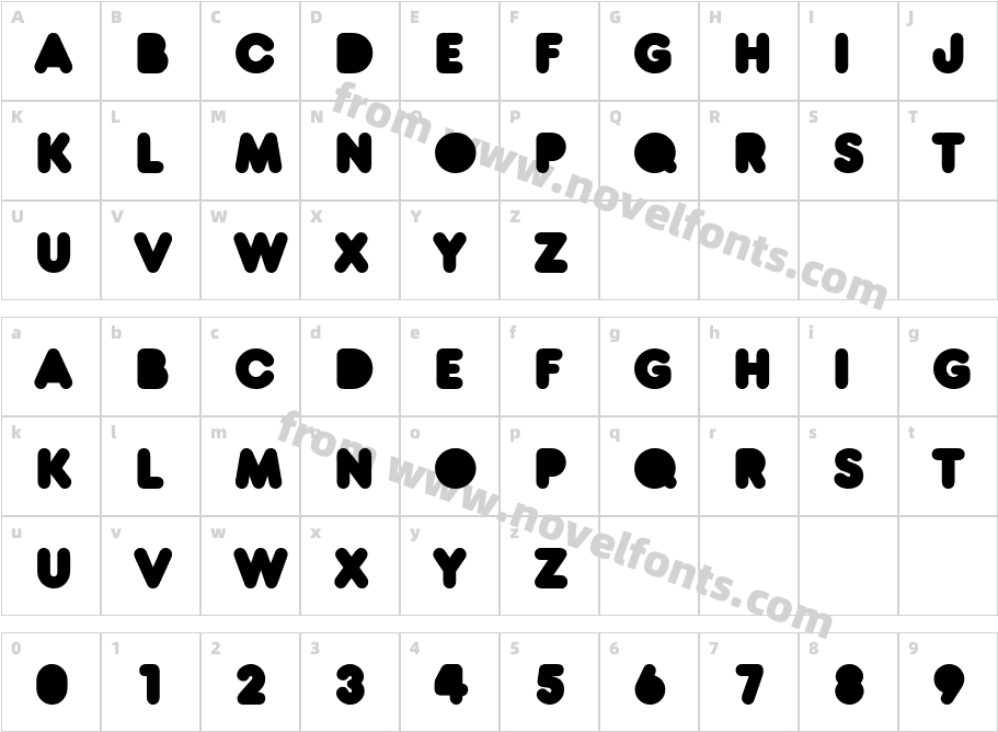 Baruta BlackCharacter Map