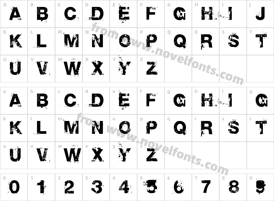 Base 02Character Map