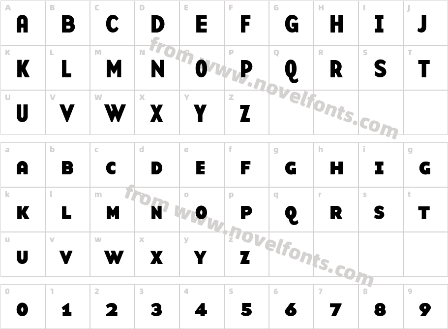 BaseTwelveSansSCBCharacter Map