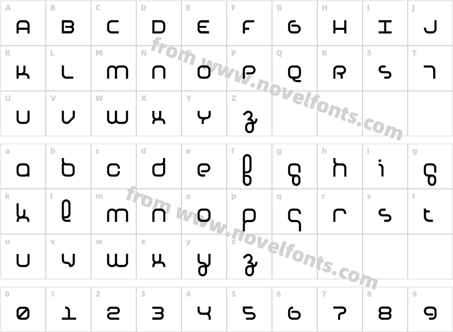 Basis-MediumCharacter Map