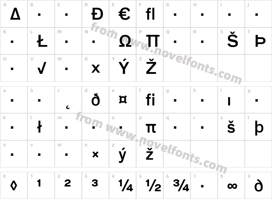 BauLF-MediumExpertCharacter Map