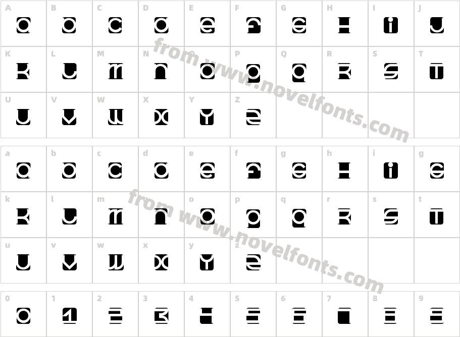 BeastModeInvertedCharacter Map