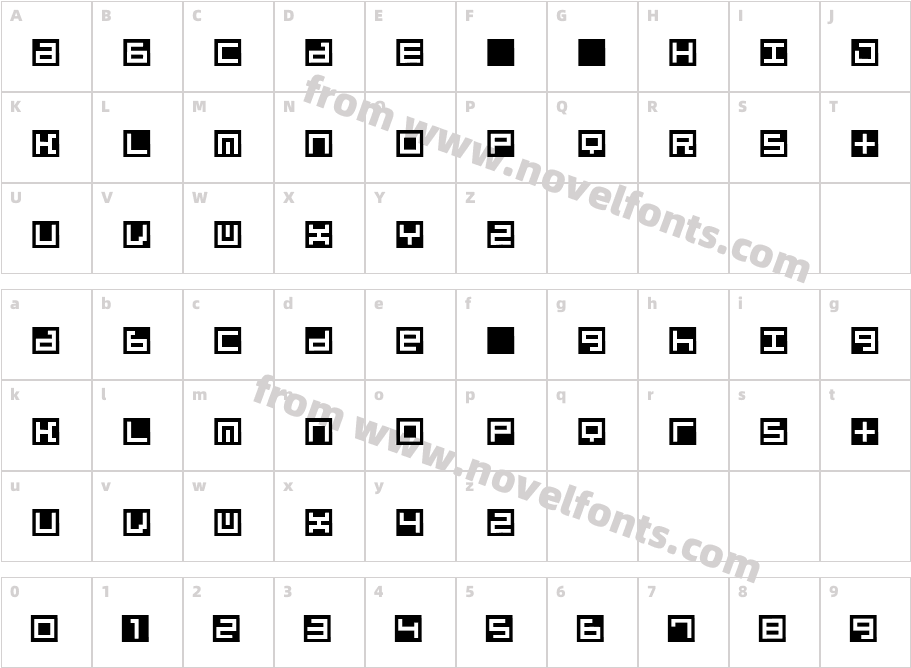 Beatbox InBoxCharacter Map