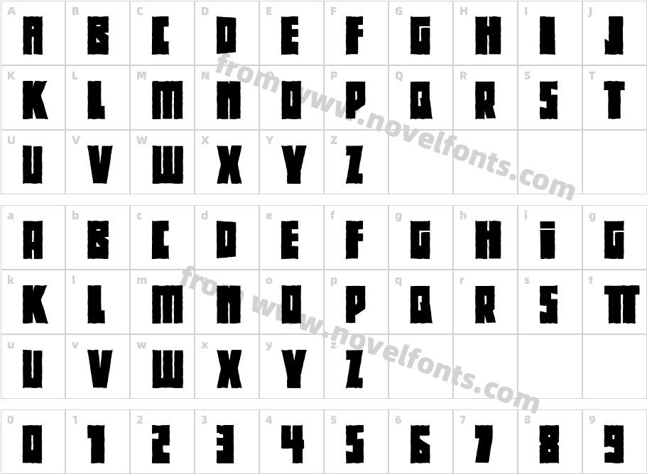 BeethovenRoughCharacter Map