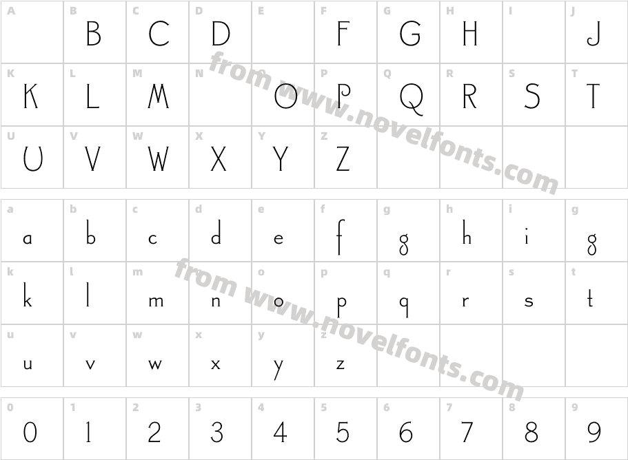 CanterburyOldStyleCharacter Map