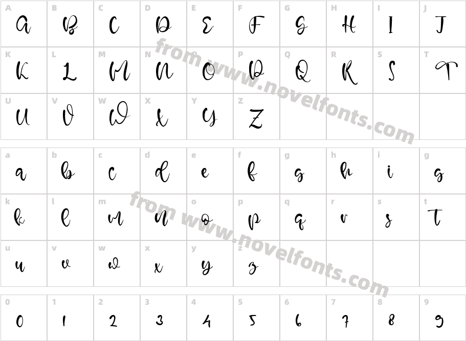 Belle ParkerCharacter Map