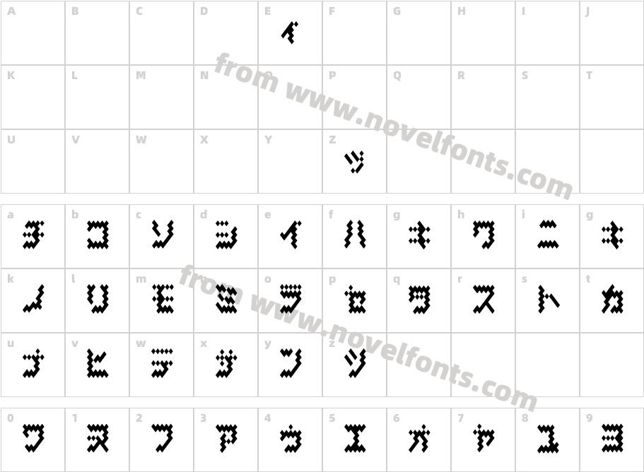 BellowsKTCharacter Map