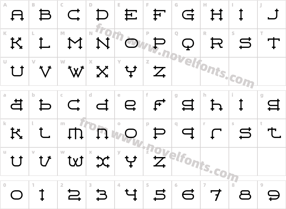 BelterITCStdCharacter Map