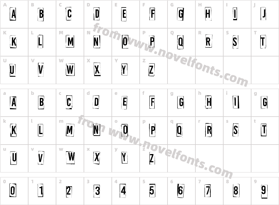 A Box For 2Character Map