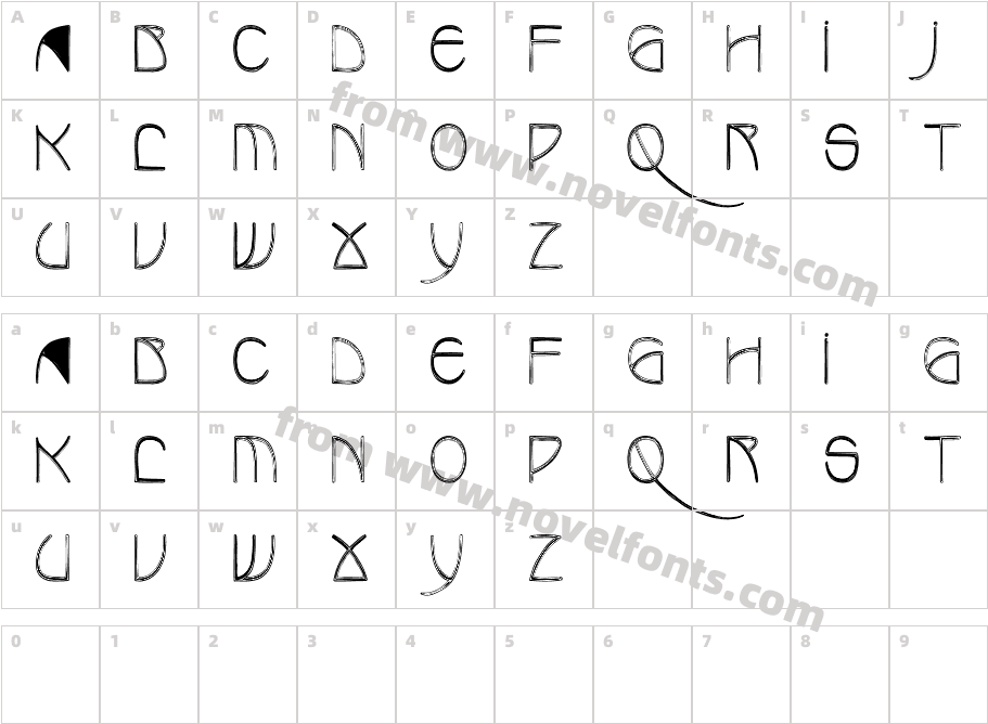 BenjaminCapsHCCharacter Map