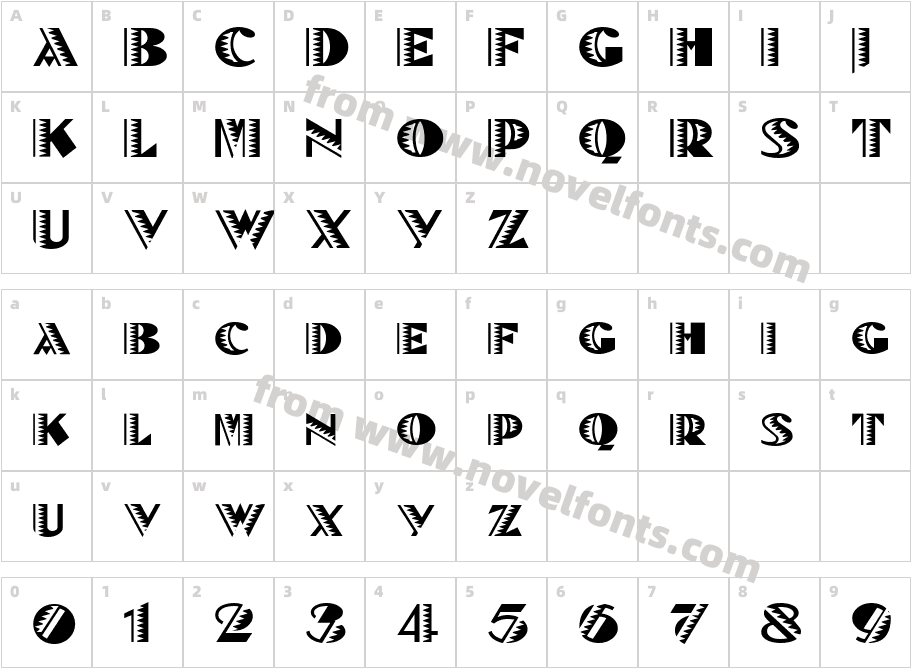 Bete Noir NFCharacter Map