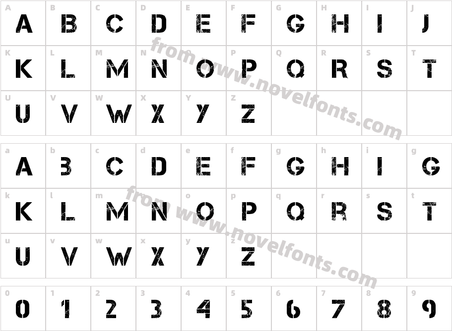 Capture itCharacter Map