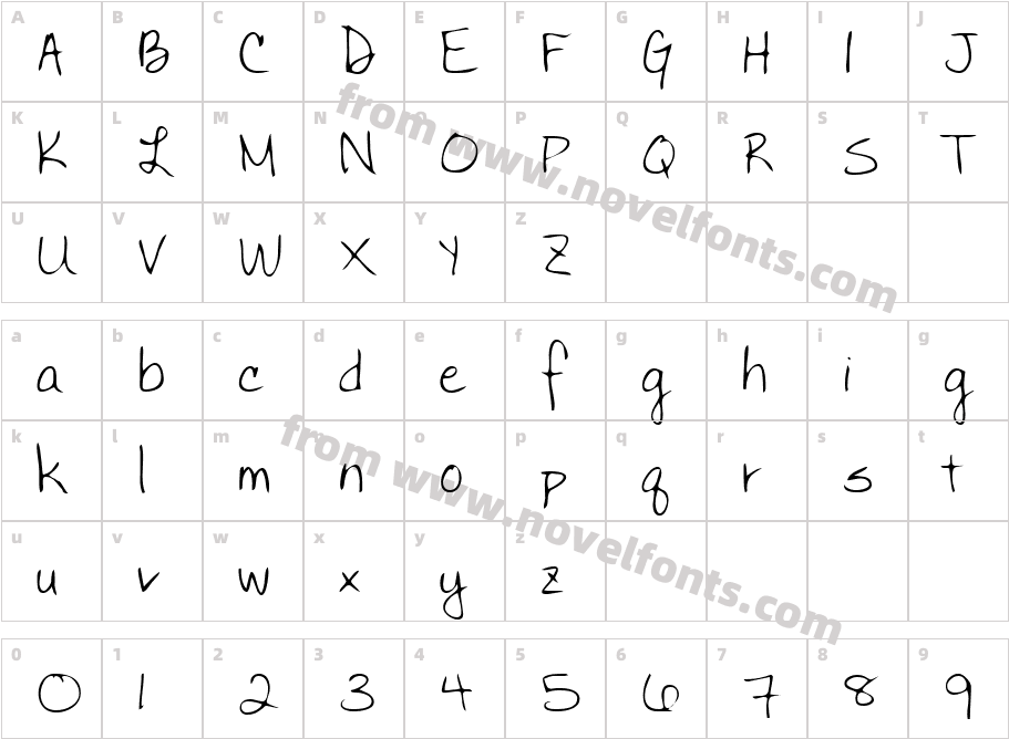 BettysHand-PlainCharacter Map