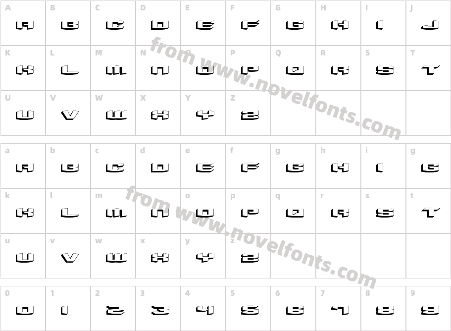 BeyondControl volume2Character Map