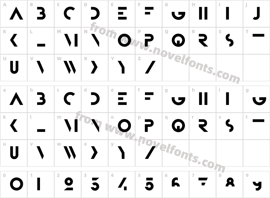 Bifur FoundationCharacter Map