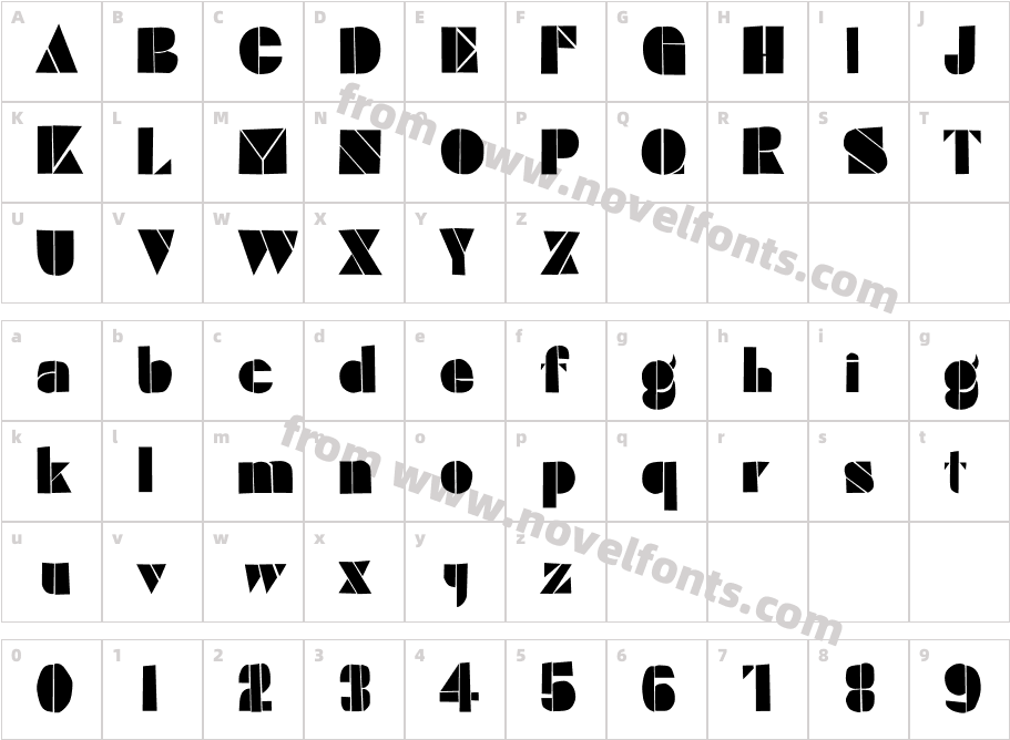 BilBurrCharacter Map