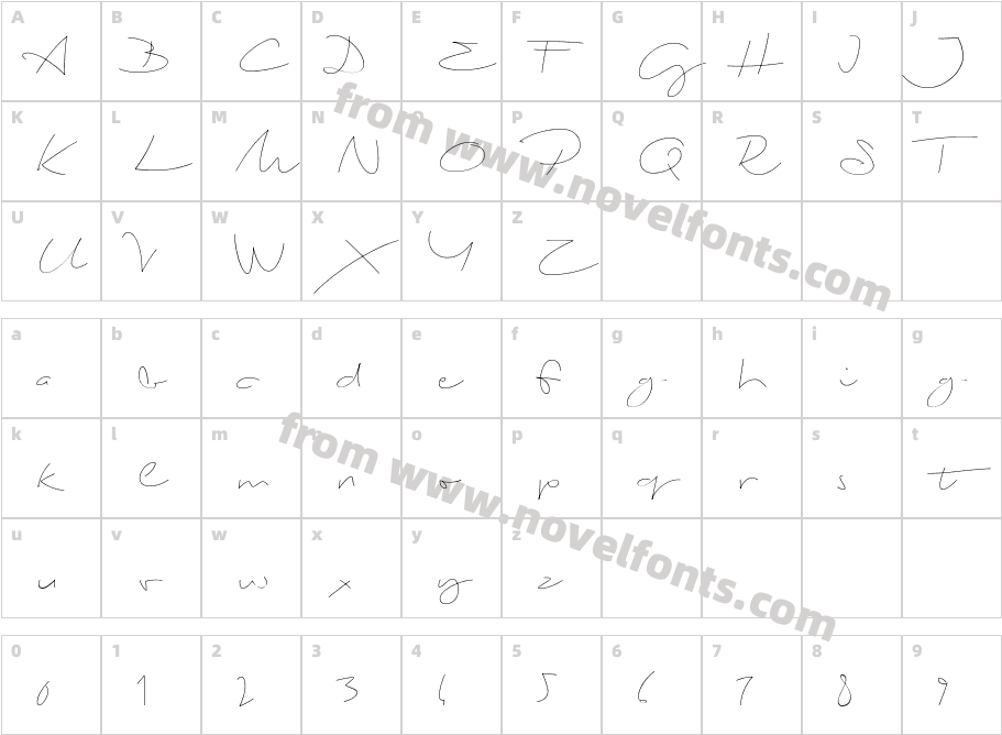 Biloxi ThinCharacter Map