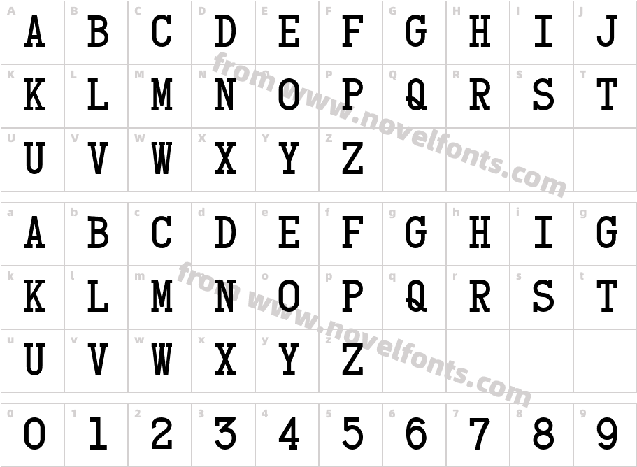 Card CharactersCharacter Map