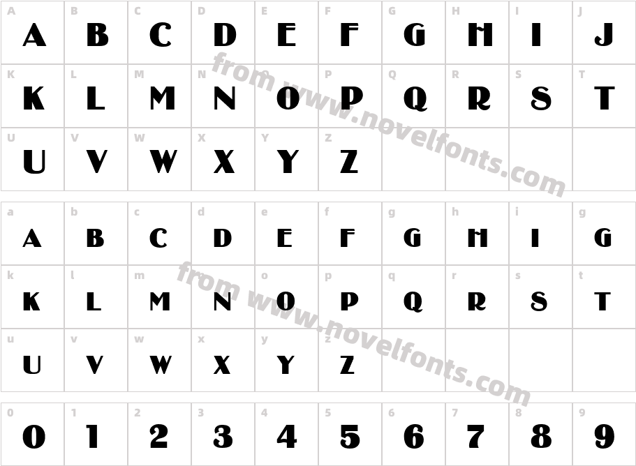 Binner_DiCharacter Map