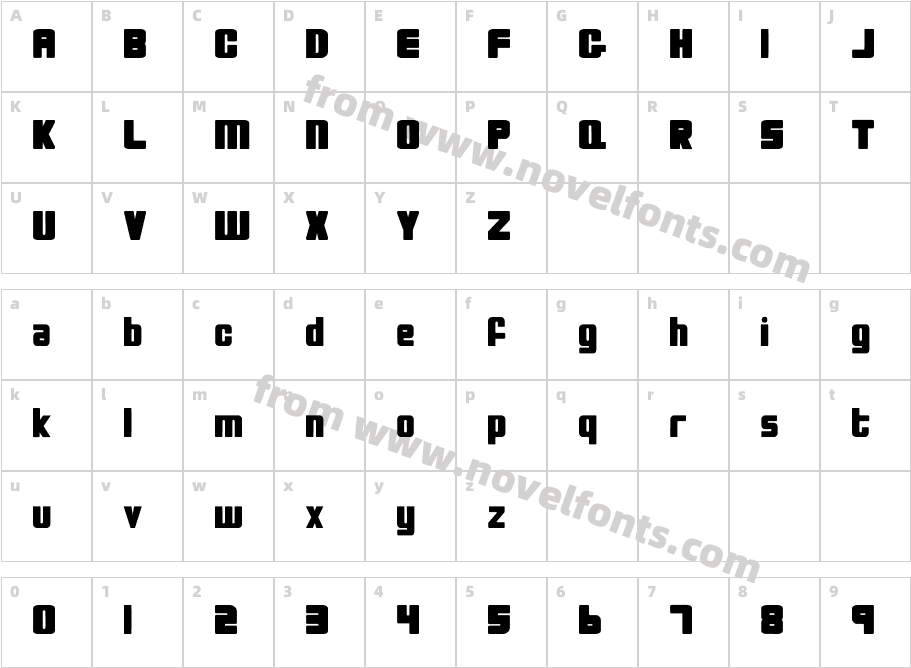 Bio-disc SolidCharacter Map