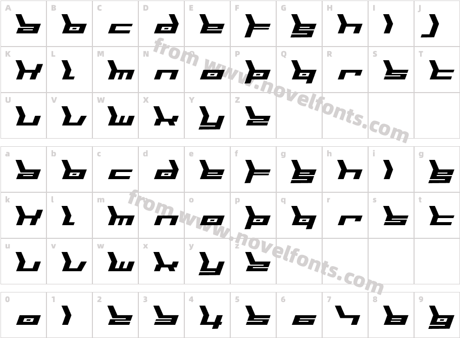 BiomechanicCharacter Map