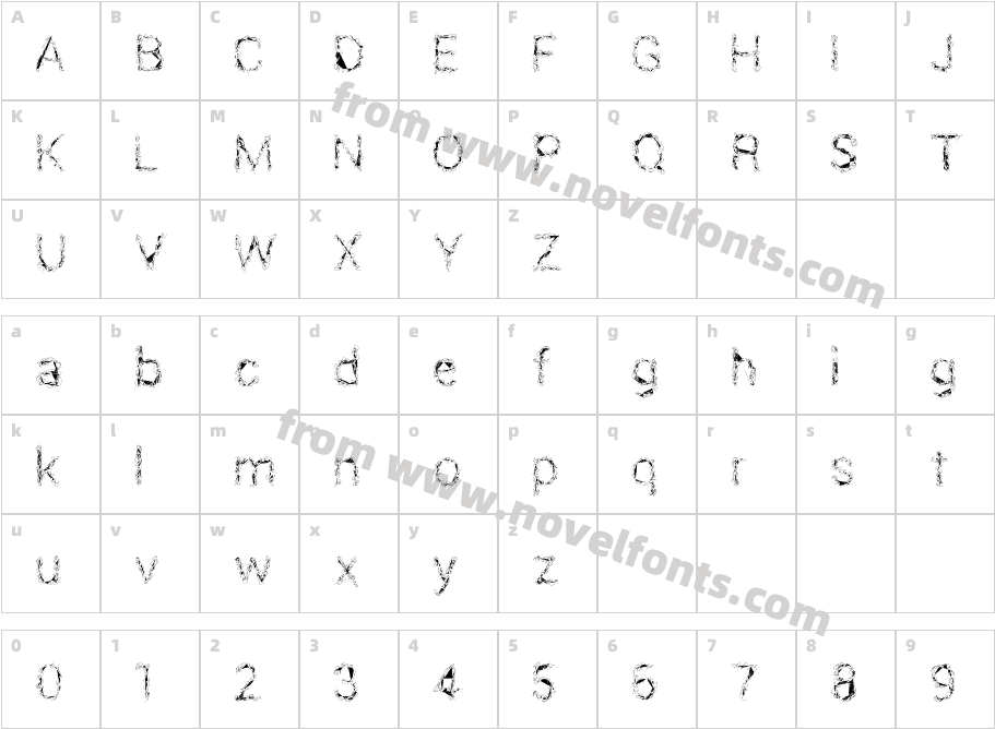 Black FireCharacter Map