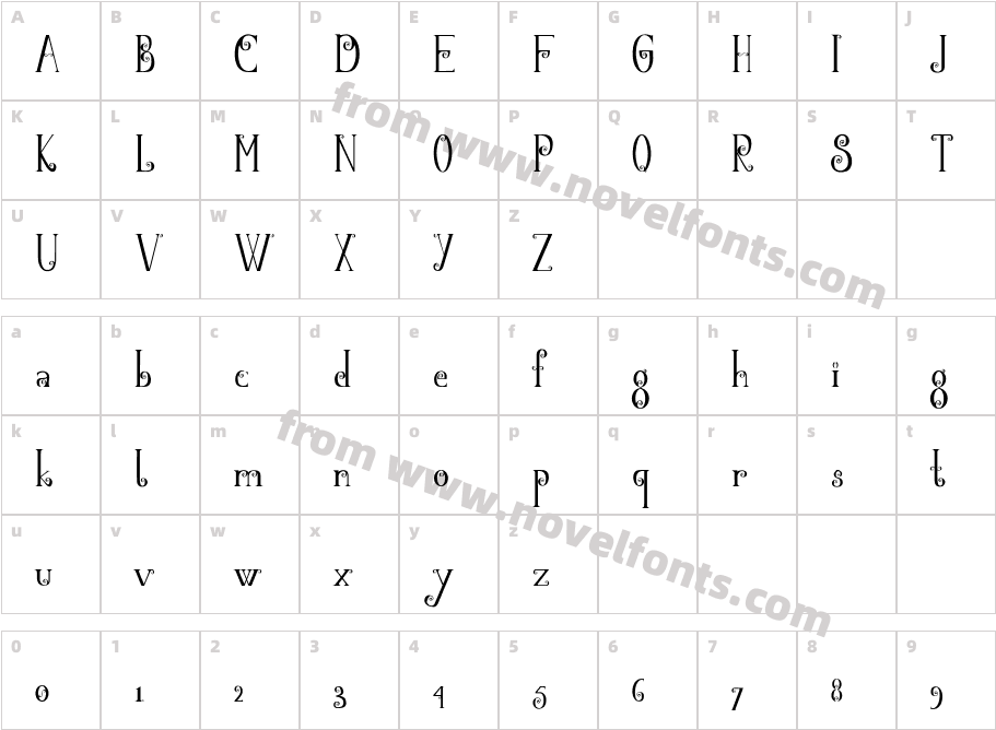 Black Flowers BlossomCharacter Map