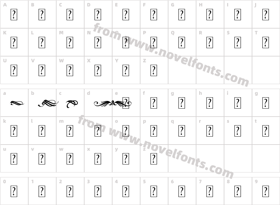 Black Gunslinger OrnamentCharacter Map