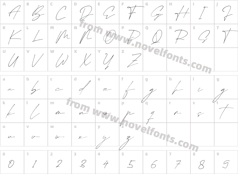 Black MatteoCharacter Map