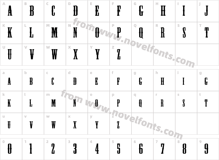 BlackHawkCharacter Map