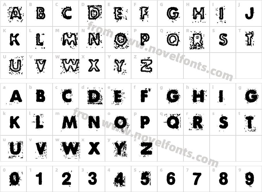 BlackNdotCharacter Map