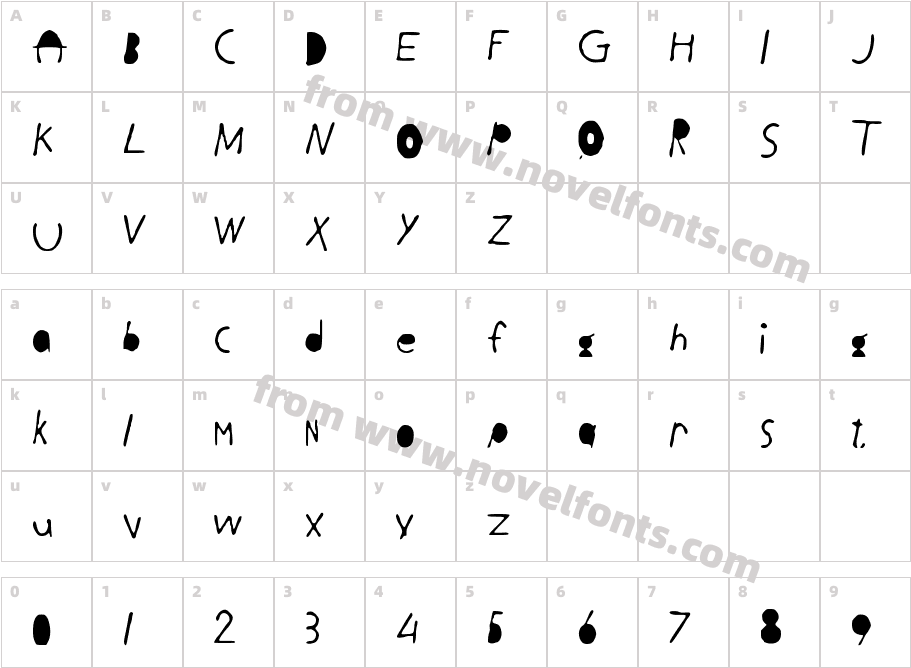 Black_LettersCharacter Map