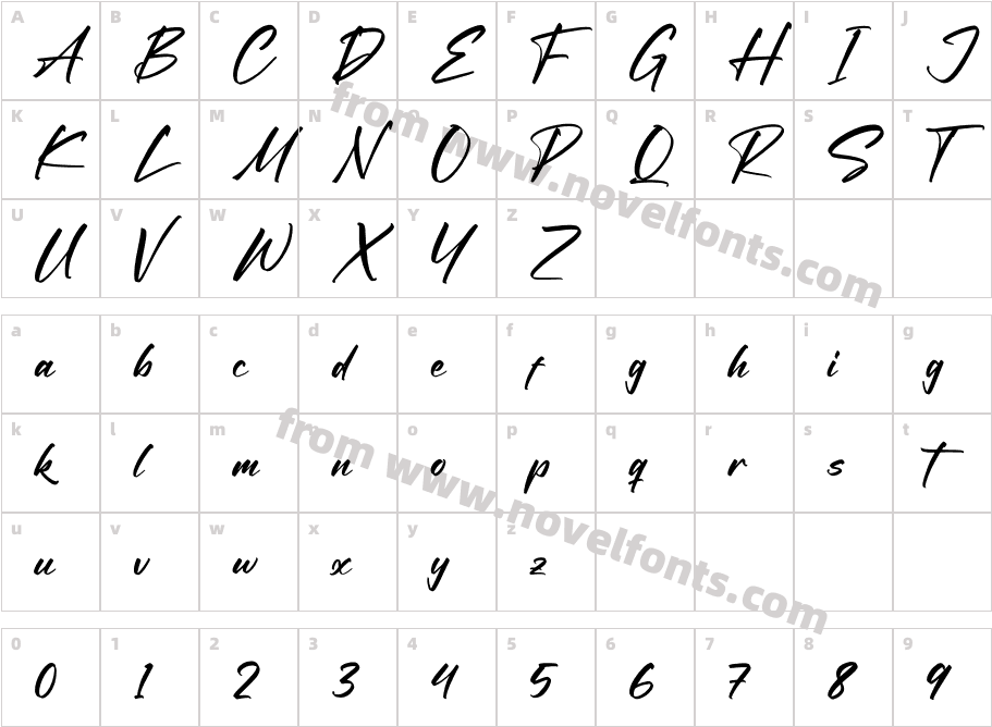 BlacklistCharacter Map