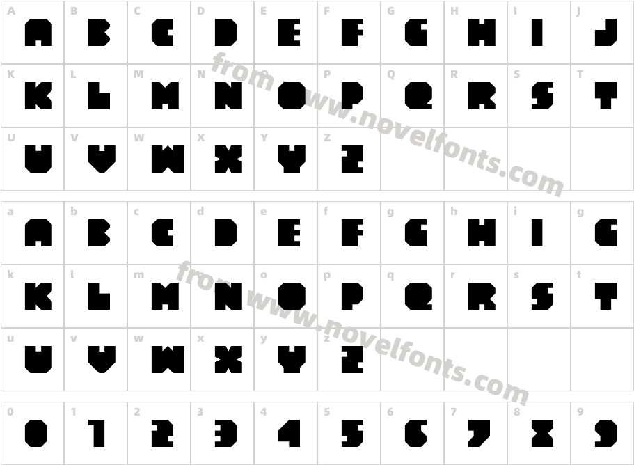 BlaecCharacter Map