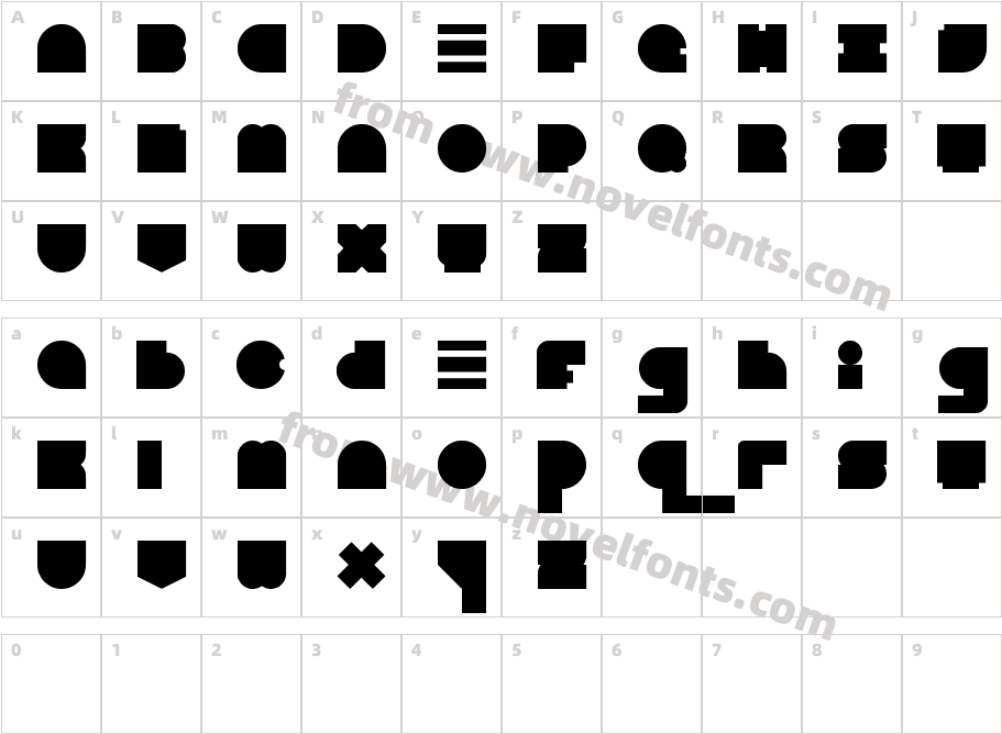 Blast BeatCharacter Map