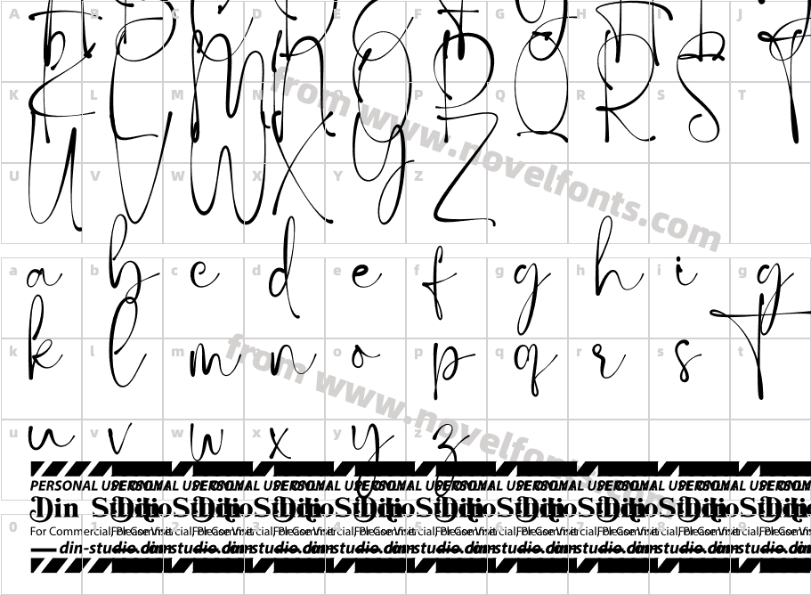 Blastine personal useCharacter Map