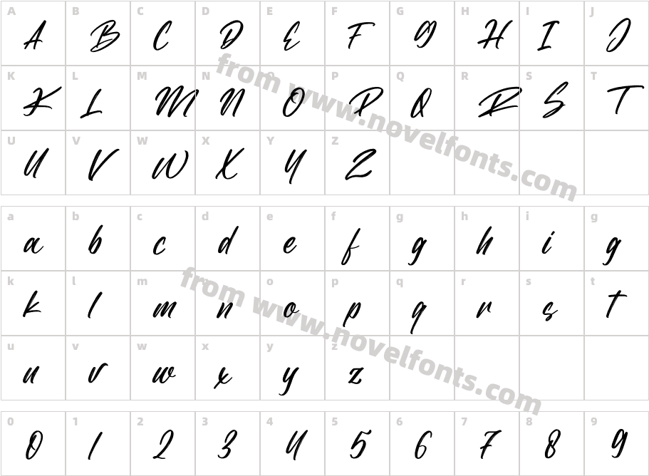 BlastterCharacter Map