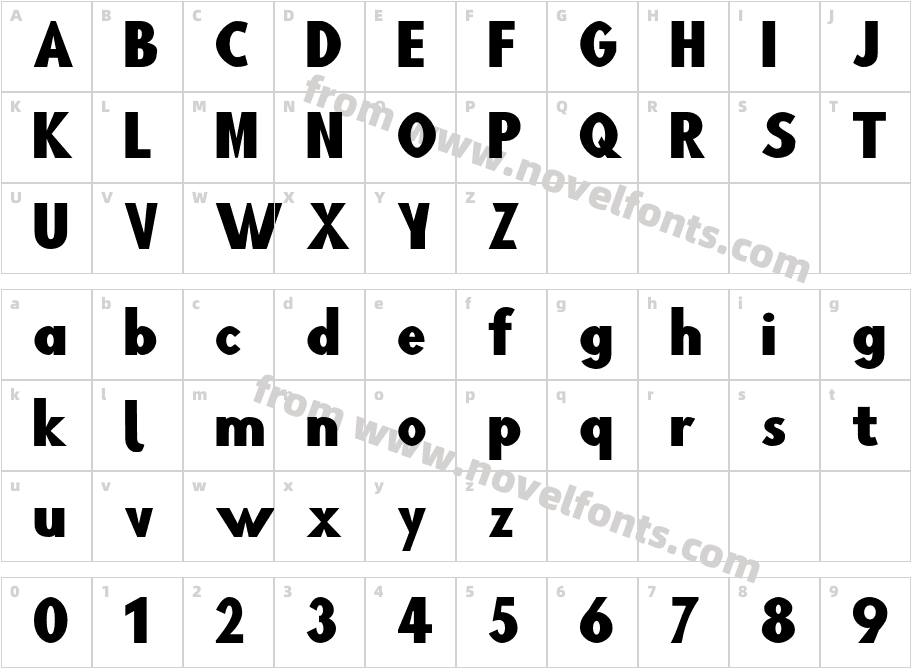 Blink WideCharacter Map