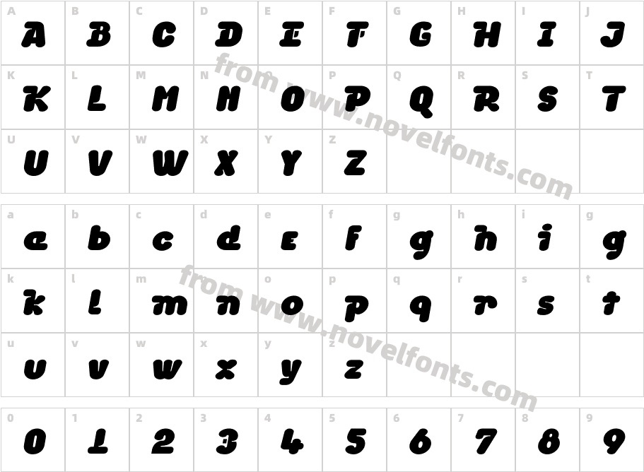 Blocker-DubLowFiveCharacter Map