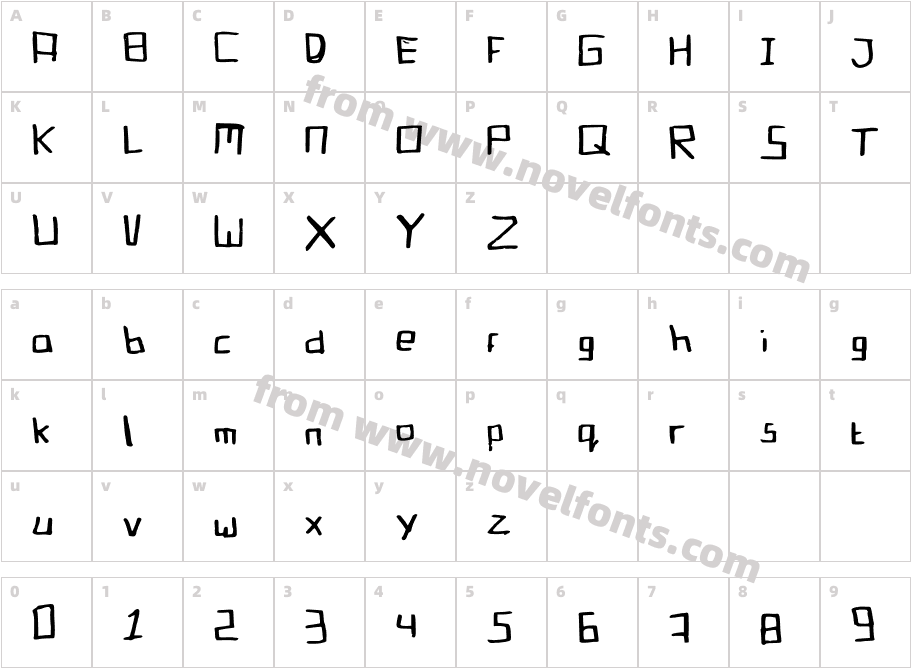 BlockinBasicCharacter Map