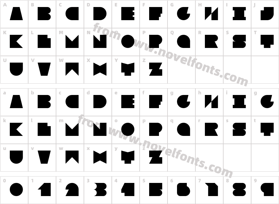 BlokkedCharacter Map