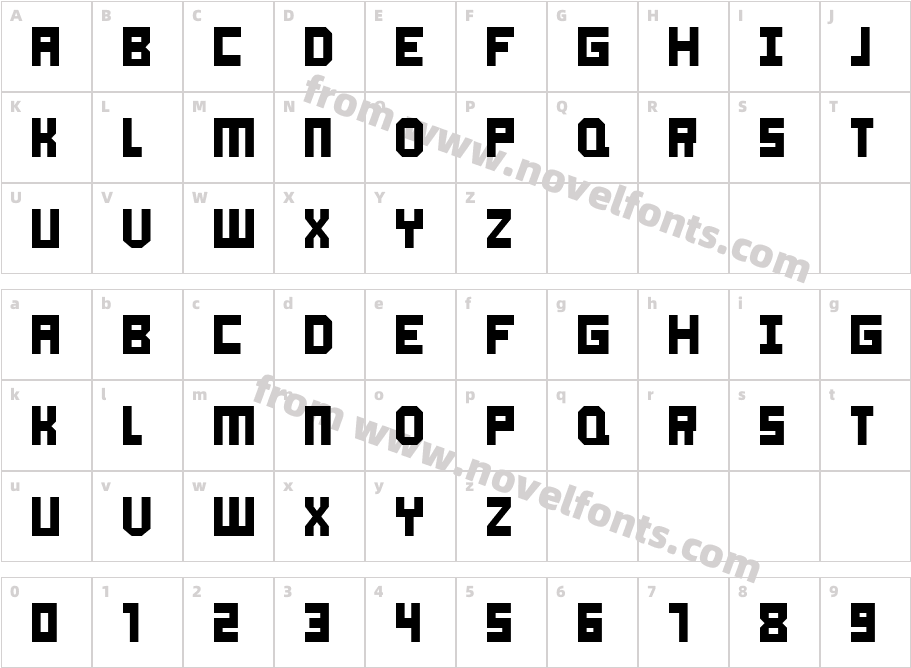 A OkayCharacter Map